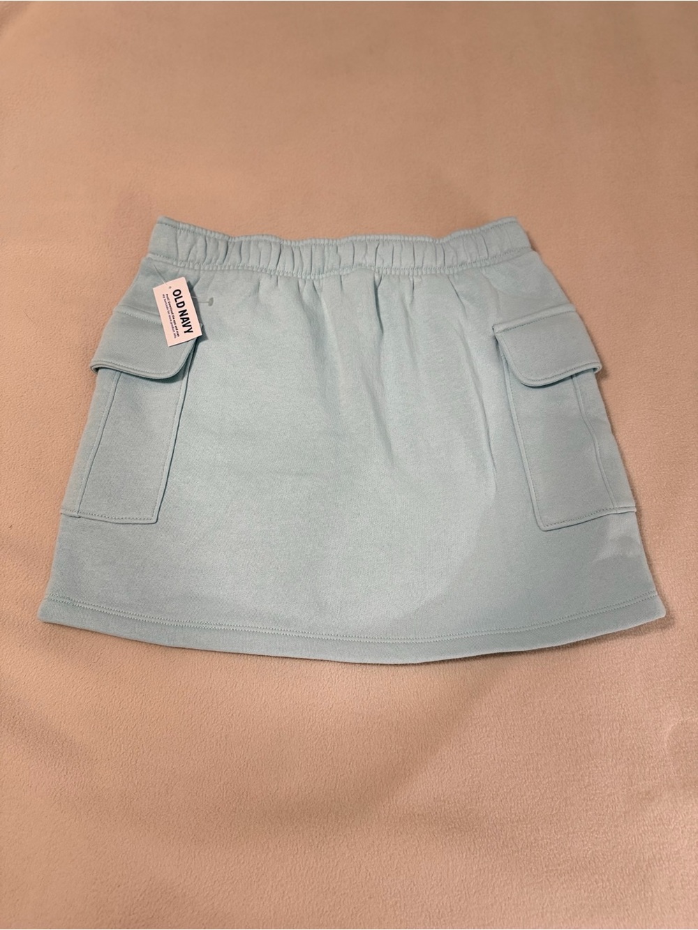Old Navy Girls Blue Cargo Pocket Skort L 10/12